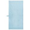 vidaXL Toallas Deportivas 2 pcs Azul 100 x 50 cm Poli&eacute;ster y Poliamida