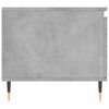 vidaXL Mesa de centro madera contrachapada gris hormig&oacute;n 100x50x45 cm