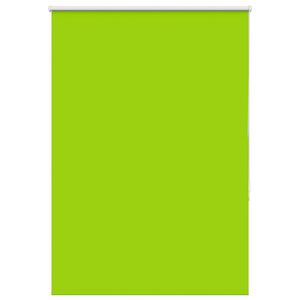 vidaXL Estor Enrollable Opaco hojas verde 115x150cm Tela Ancho 110,7cm