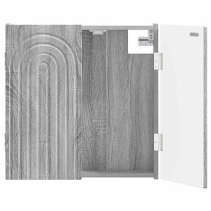 vidaXL Armario para dianas ALKMAAR Sonoma gris 52,5 x 10,5 x 53,5 cm