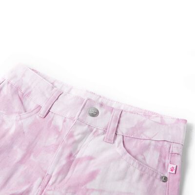 Pantalón corto infantil rosa 92
