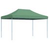 vidaXL Tienda de fiesta plegable Pop-Up verde 440x292x315 cm