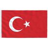 vidaXL Bandera de Turqu&iacute;a 90x150 cm