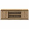 vidaXL Unidades de TV Marr&oacute;n 139,5 x 34 x 50 cm Madera contrachapada