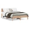 vidaXL Estructura de cama sin colch&oacute;n madera de pino maciza 120x200 cm