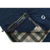 Outwell Saco de dormir Camper Lux cremallera izquierda azul