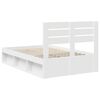vidaXL Estructura de cama 120 x 200 cm Madera de pino macizo