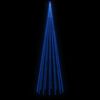 vidaXL Árbol de Navidad cónico 1134 LED azul 230x800 cm