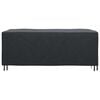vidaXL Funda para Loungers Liso Negro 74 x 210 x 40 cm tela