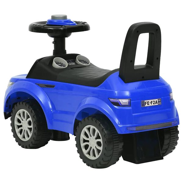 vidaXL Coche correpasillos azul