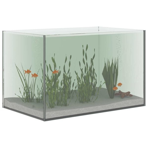 vidaXL Acuario con almacenamiento Transparente 40 x 25 x 25 cm Cristal