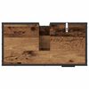 vidaXL Juego de muebles de baño 3 pcs Madera vieja 65 x 33 x 60 cm