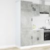 vidaXL Mueble de cocina Porto de madera contrachapada gris hormigón
