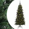 vidaXL &Aacute;rbol de Navidad artificial con bolas 180 cm 300 LED