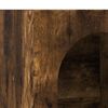 vidaXL Aparador Roble ahumado 59 x 35 x 80.5 cm Madera de ingenier&iacute;a
