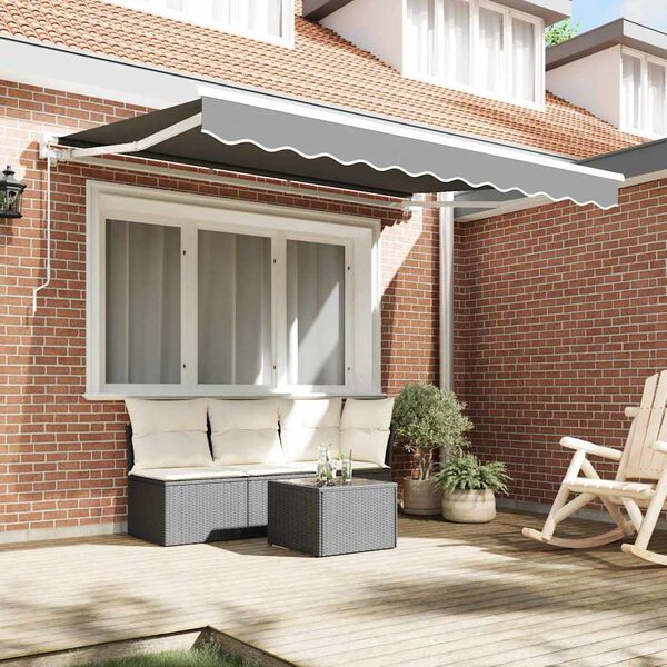 vidaXL Estructura del Toldo 3,5 x 2 m Acero con recubrimiento en polvo