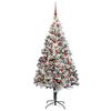 vidaXL &Aacute;rbol de Navidad artificial 180 cm PVC y Acero y Pl&aacute;stico