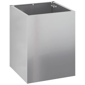 vidaXL Macetero de Jard&iacute;n Acero Galvanizado 32 x 32 x 40 cm