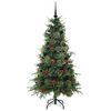 vidaXL &Aacute;rbol de Navidad artificial con ramas articuladas Verde 150 cm