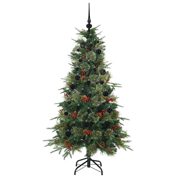 vidaXL &Aacute;rbol de Navidad artificial con ramas articuladas Verde 150 cm
