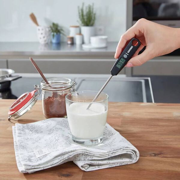 Leifheit Term&oacute;metro de cocina digital negro 03095