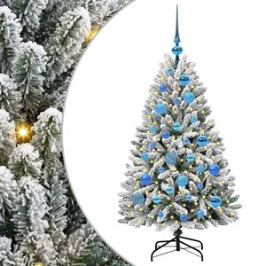 vidaXL &Aacute;rbol de Navidad artificial Verde y 120 cm PVC y Metal