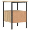 vidaXL Mesita de noche madera de ingenier&iacute;a roble Sonoma 34x36x50 cm