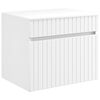 vidaXL Mueble de ba&ntilde;o montado en la pared Blanco 59 x 44,5 x 50 cm