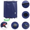 vidaXL Dep&oacute;sito de agua plegable con grifo PVC 1250 l