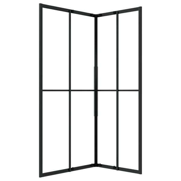 vidaXL Cabina de ducha ESG 90x70x180 cm