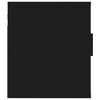 vidaXL Mueble para TV de pared negro 40x34,5x40 cm