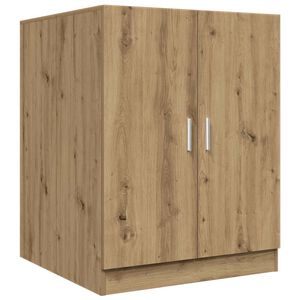 vidaXL Armario de lavadora roble artisan 70,5x71,5x91,5 cm