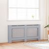 vidaXL Cubierta para radiador MDF gris antracita 172x19x81,5 cm