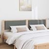 vidaXL Cabecero Otro Marr&oacute;n 200 cm Madera maciza de pino