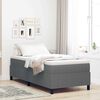 vidaXL Cama de plataforma Gris Claro 80 x 200 cm Tela de Pana