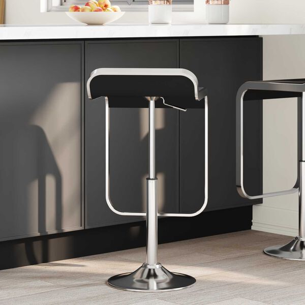 vidaXL Cilindro de Gas para Silla de Oficina Cromado 21,5 cm Hierro