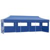 vidaXL Carpa plegable Pop-up con 5 paredes laterales 3x9 m azul