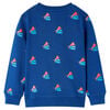 Sudadera infantil azul oscuro 140