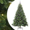 vidaXL &Aacute;rbol de Navidad artificial con 300 LED Verde 210 cm PE y PVC