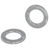 vidaXL Arandelas 2 uds. Plateado 10 x 10 x 0,8 mm Hierro