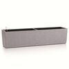 LECHUZA Jardinera BALCONERA Stone 80 ALL-IN-ONE gris