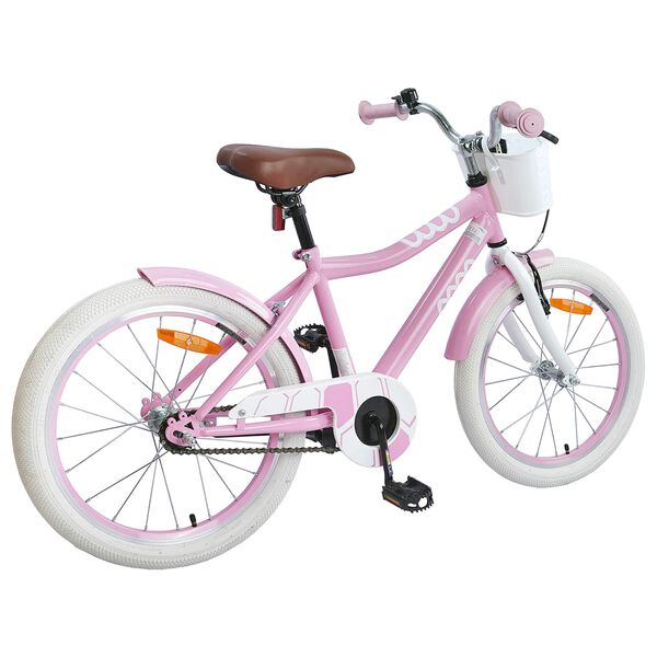 vidaXL Bicicleta Infantil 20 Pulgadas para 6-11 a&ntilde;os Rosa claro