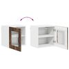 vidaXL Mueble de Cocina 2 pcs Roble ahumado 40 x 31 x 40 cm
