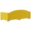 vidaXL Sof&aacute; cama nido terciopelo amarillo 90x200 cm