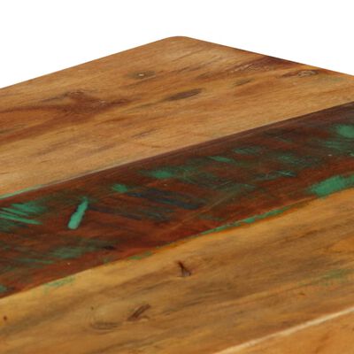 vidaXL Mesa consola madera maciza reciclada 120x35x76 cm
