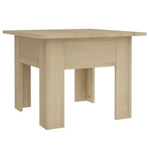 vidaXL Mesa de centro madera de ingenier&iacute;a roble Sonoma 55x55x42 cm