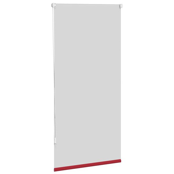 vidaXL Estor enrollable opaco 64,4x120 cm, ancho de tela 60 cm, color rojo
