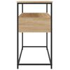 vidaXL Mesa consola madera de ingenier&iacute;a roble Sonoma 100x40x75 cm
