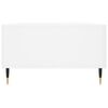 vidaXL Mesa de centro madera de ingeniería blanco brillo 104x60x35 cm