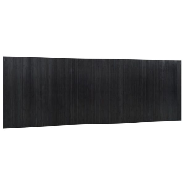 vidaXL Biombo divisor de bamb&uacute; negro ancho 600 cm alto 165 cm